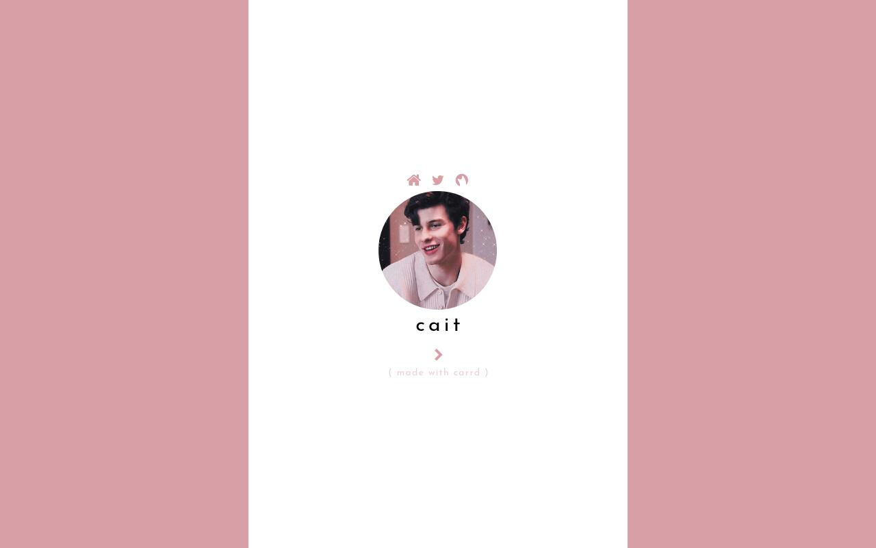 Carrd profile picture for @mendes
